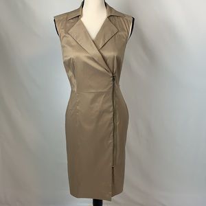 5/$25 Ann Taylor Front Zip Sheath Dress Sz 6